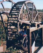 Water wheel at Neot Kedumim